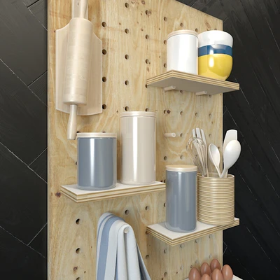 Wall-mounted Storage Panel — Вид 2