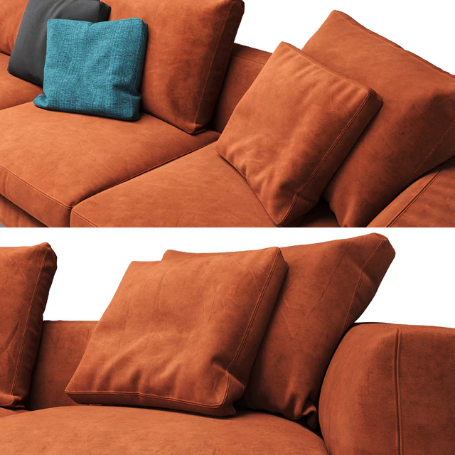 Диван Minotti Andersen 3-х местный — Скачать