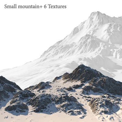 Small mountain + 6 Textures — Ver 1