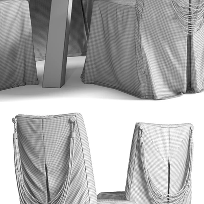 Corte ZARI Chair and SOHO Table — Ver 3