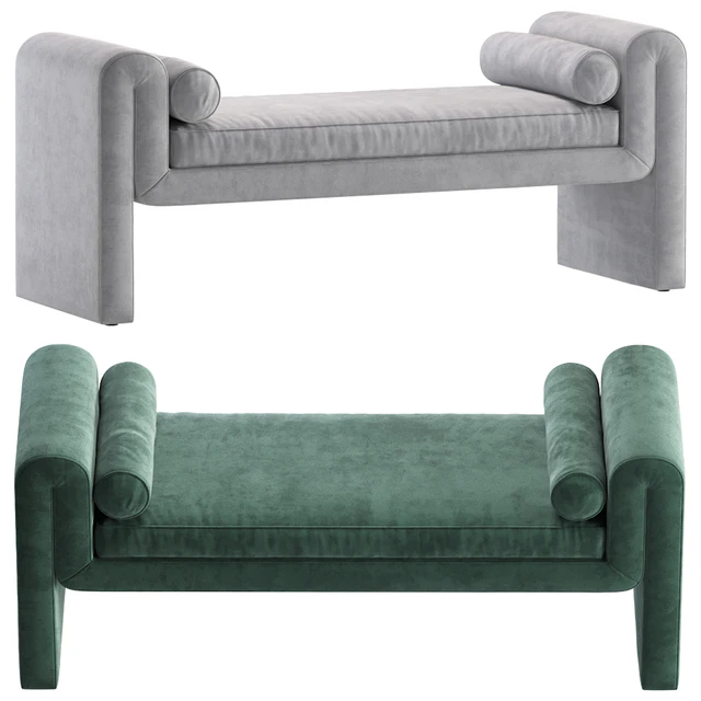 Mitchell Accent Bench By Burke Decor/Скамейка Митчелл Акцент — Скачать