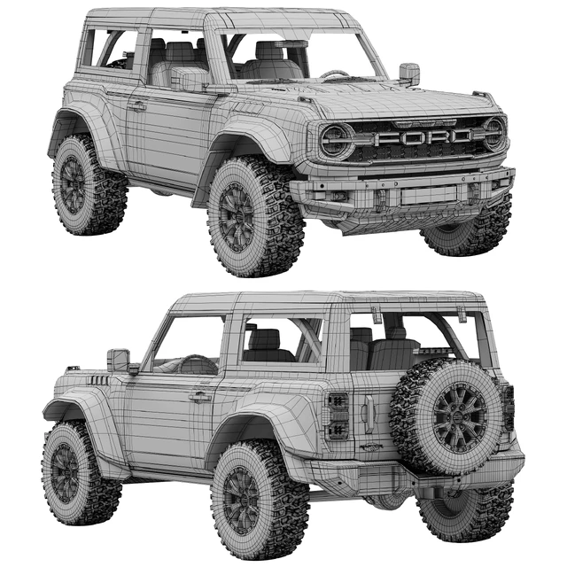 Ford Bronco Raptor 2-door 2022 — Скачать