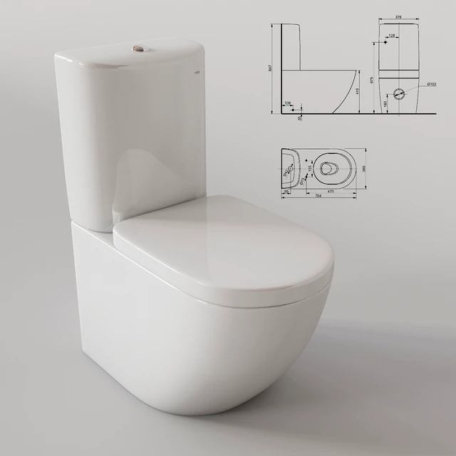 TOTO toilet floor — Descargar