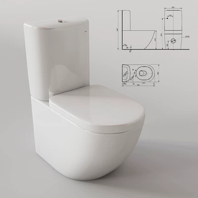 TOTO toilet floor — Ver 1