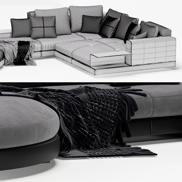 Minotti connery modular sofa — Descargar
