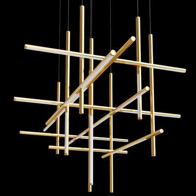 Labyrinth Intersections Chandelier — Ver 3