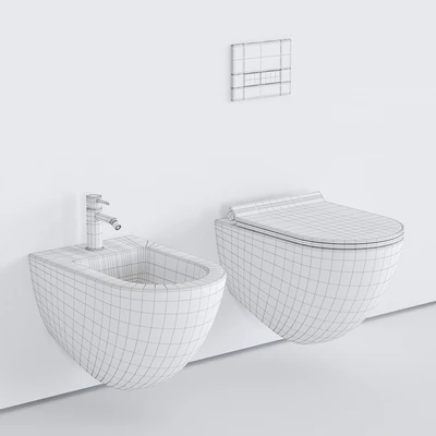 GALASSIA Dream Wall-Hung WC art. 7312 art. 7313 — Вид 3
