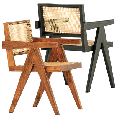 Pierre Jeanneret King chair by Tributeditions — Вид 1