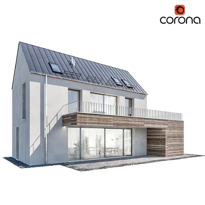 Modern house 13 | night — Вид 4