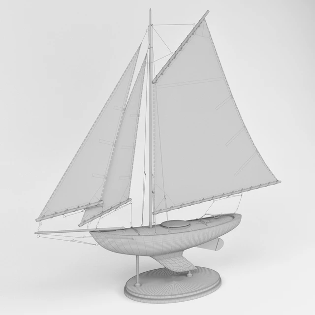 Model of the yacht — Descargar