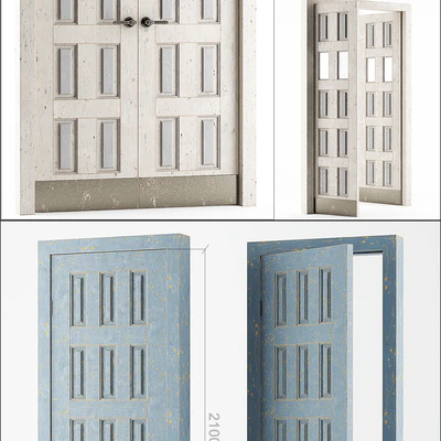 Restaurant Chocolate Door Set / Набор дверей Шоколадка — Вид 3