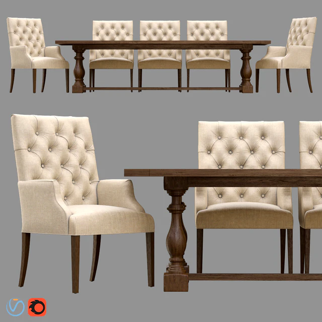 Bennett Parsons Leather Armchair / 17th s. Monastery — Descargar