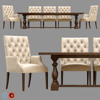 Bennett Parsons Leather Armchair / 17th s. Monastery — Ver 2