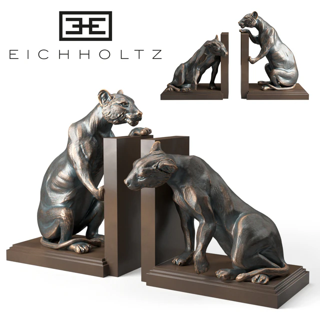 Bookend Lioness set of 2 Eichholtz — Скачать