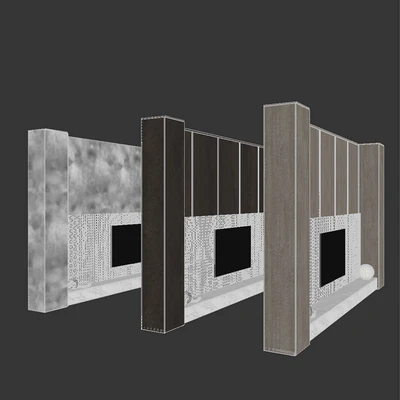 TV wall 09 — Ver 4