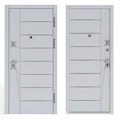 Modern entrance door 2 — Ver 3