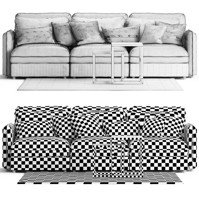 VALLENTUNA 2-seat, 3-seat Ikea / VALLENTUNA Ikea — Descargar