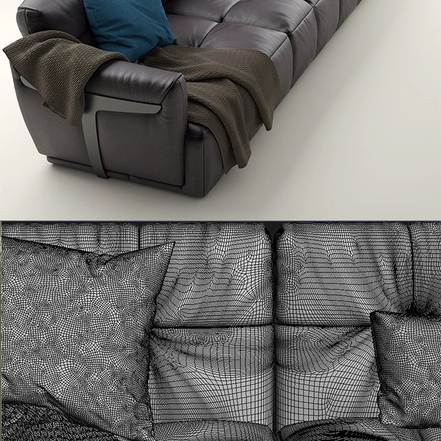 Sofa Herman NATUZZI ITALIA — Descargar