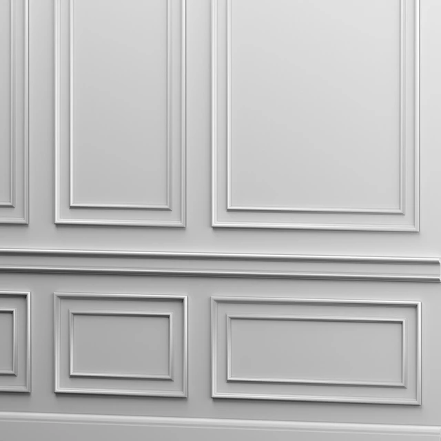 Стеновая панель - гипсовая лепнина — Скачать