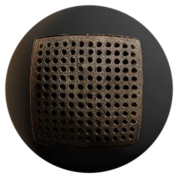square rusty drain 001 — Descargar