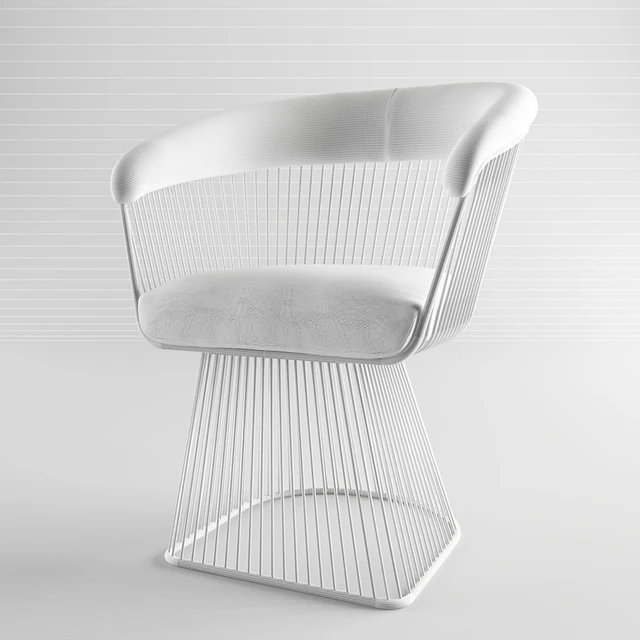 Penda Gold Wire Chair — Descargar