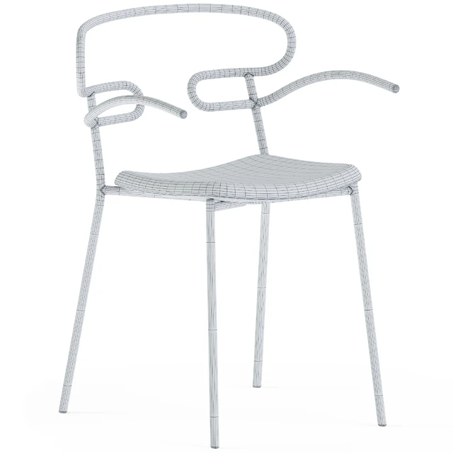 Genoa With Armrest Chair by Traba — Download
