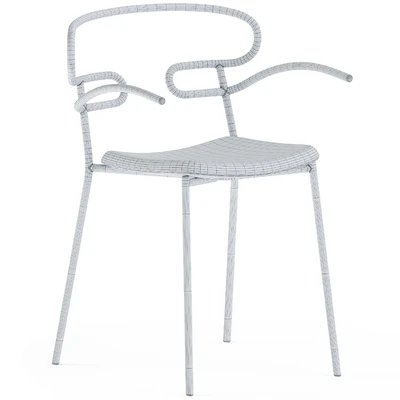 Genoa With Armrest Chair by Traba — View 2