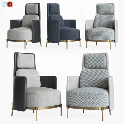 Minotti Tape Armchairs — Вид 1