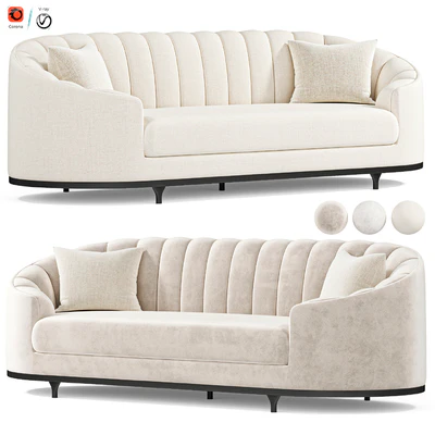 Sofa agostino by eichholtz — Вид 1