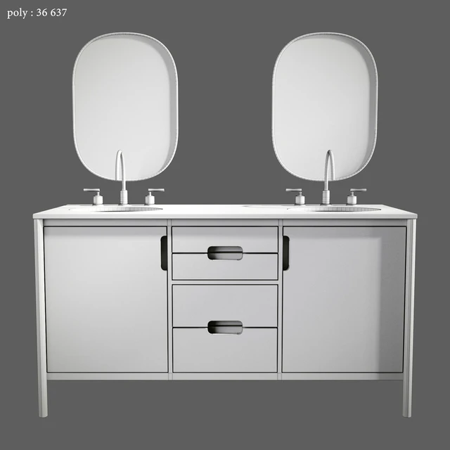 Manzanita 60 Double Sink Vanity — Скачать