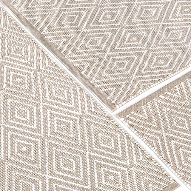 Dash & Albert Diamond White Rug Carpet — Descargar