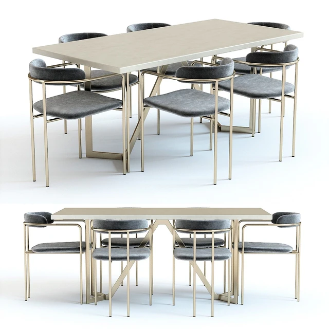 West Elm Cast Tower Table and Chairs — Descargar