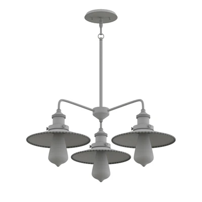 Conical chandelier lamp — Ver 2