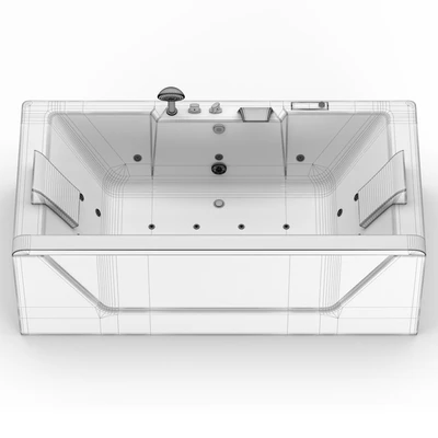 EAGO whirlpool tub — Ver 4