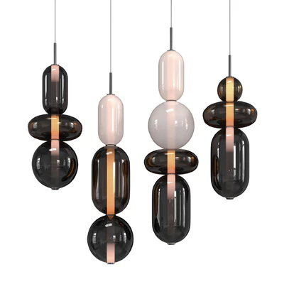 Pebbles cor pendant — Ver 1