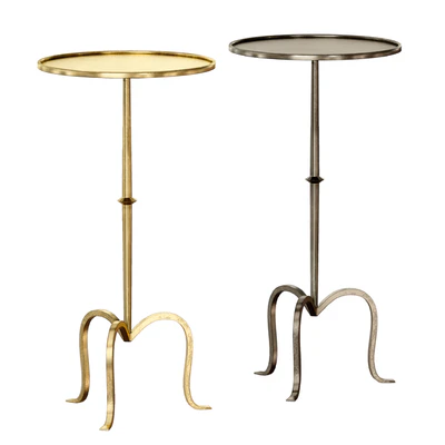 Журнальный столик \ Коктейльный столик Hand-Forged Martini Table By Visual Comfort — Вид 3
