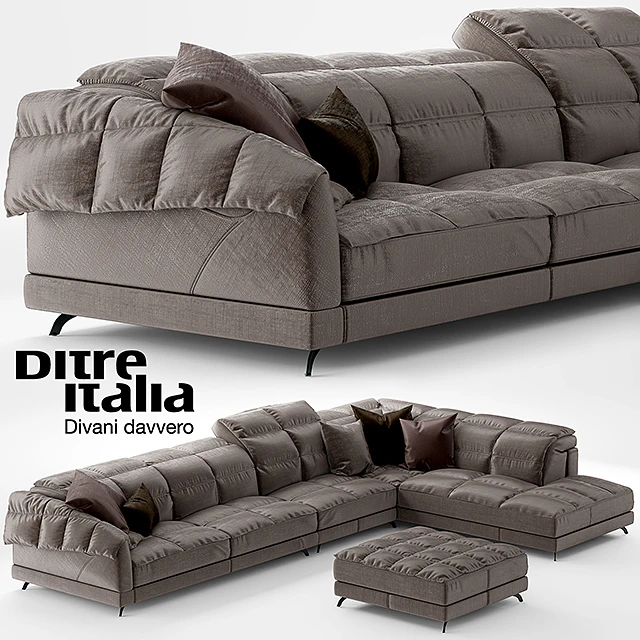 Sofa Dunn Soft Ditre Italia Design — Descargar