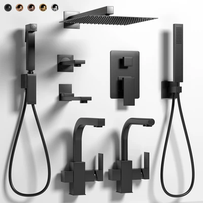 Sanitary ware set Paffoni, cea, antonio lupi — Ver 1