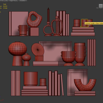 Decor shelf set 9 H&M — Ver 4
