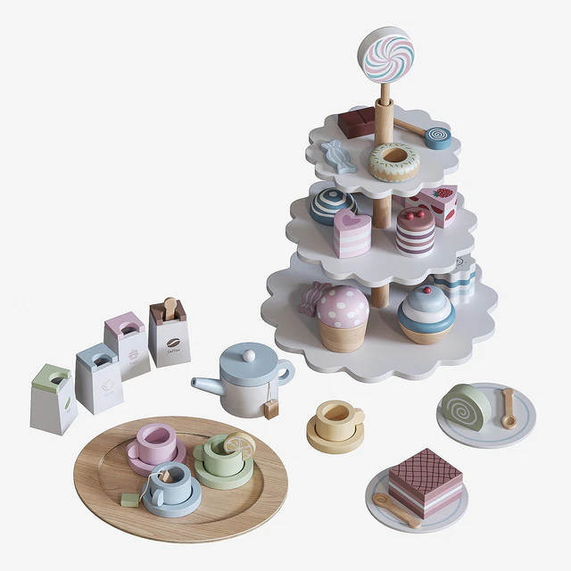 Toy set for tea — Descargar