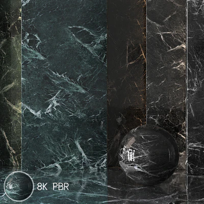 2 Marble Material 8K (Seamless, Tileable) DrCG No 72 — Ver 1