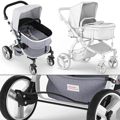 Baby stroller Mamago Platinum — Ver 2