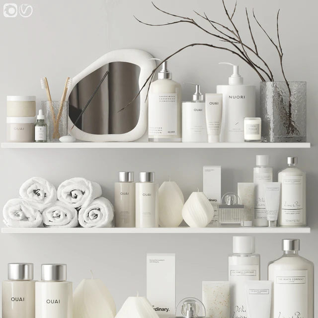 Shelves with cosmetics and bathroom decor - 4 — Descargar