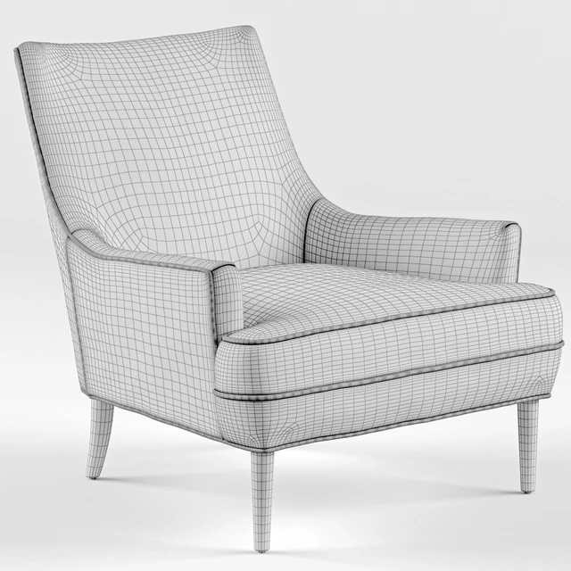 Vanda Camel Brown Leather Armchair — Скачать