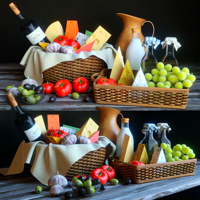 Cheese basket — Ver 1