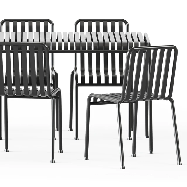 Palissade Table and Palissade Chair by Hay — Descargar