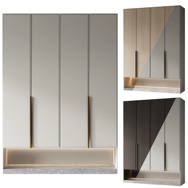 Композиция мебели в прихожую с наполнением 17 — Скачать