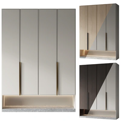 Композиция мебели в прихожую с наполнением 17 — Вид 1