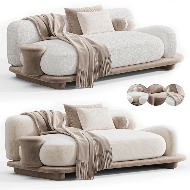 Busnelli Grumetto Sofa 01 Composition — Скачать