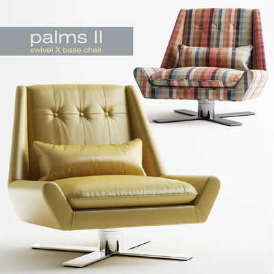 Palms II - Swivel X Base Chair — Ver 1